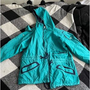 Turquoise Mulberry Street Coat